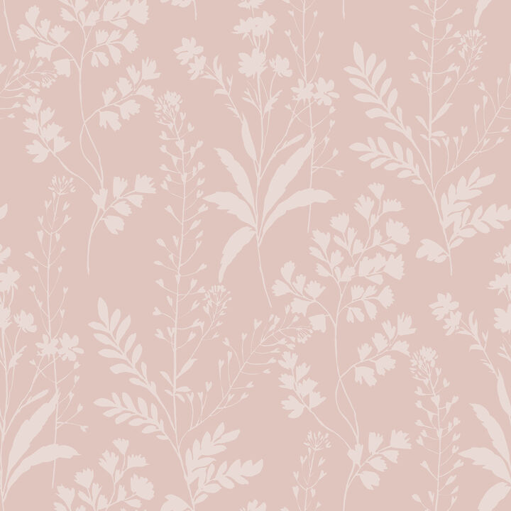 Wildflower Silhouettes Wallpaper