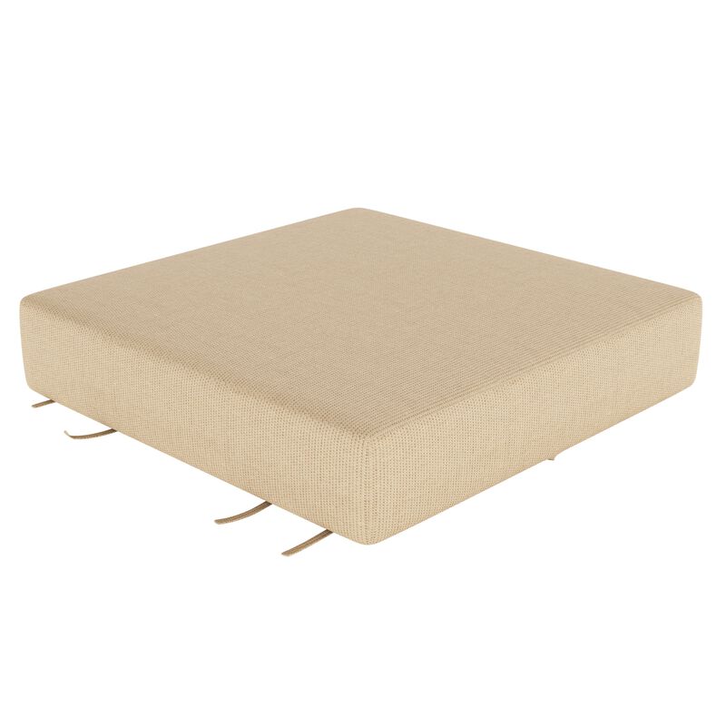 Forever Patio Sunbrella Spectrum Sand Tan/Beige 25 x 25 x 5 Ottoman Cushion