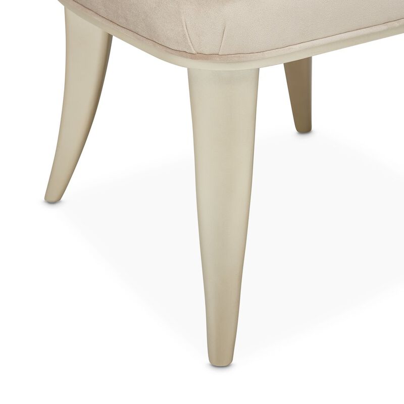 Michael Amini Villa Cherie Dining Side Chair - Hazelnut Set of 2