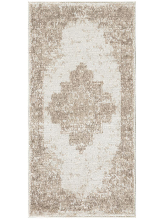 Grafix GRF14 Ivory/Beige 3' x 5' Rug