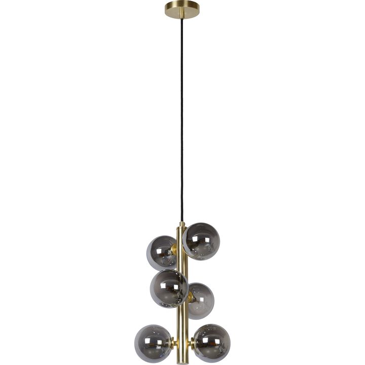 15" Gold and Black Contemporary Ceiling Light Fixture