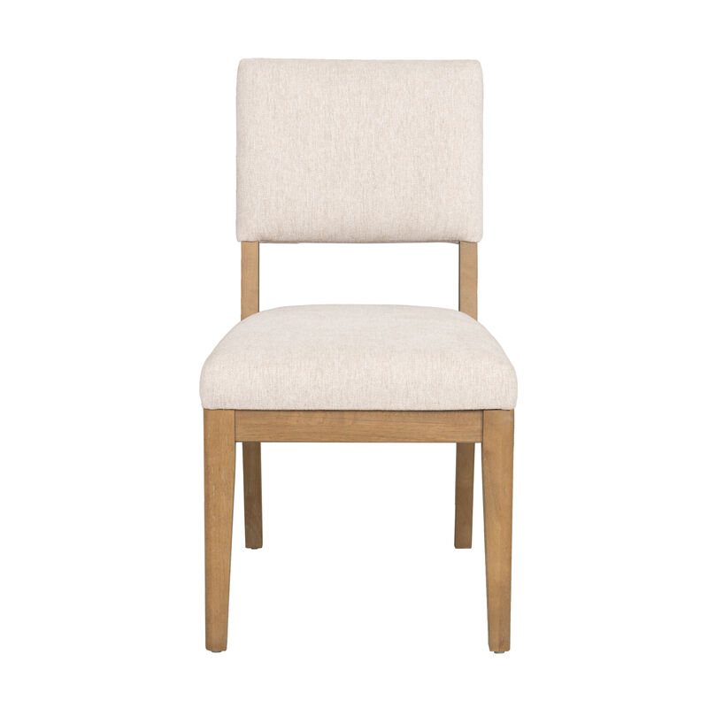 Millwork Off-White Pair of Dining Chairs