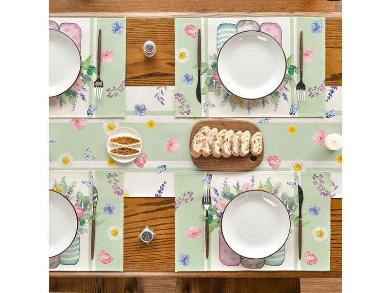 Bloom Vase Floral Spring Placemats image number 5