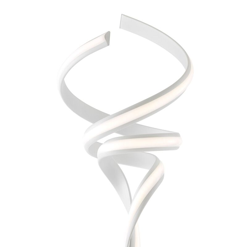 Munich Floor Lamp White Metal Dimmable Integrated LED