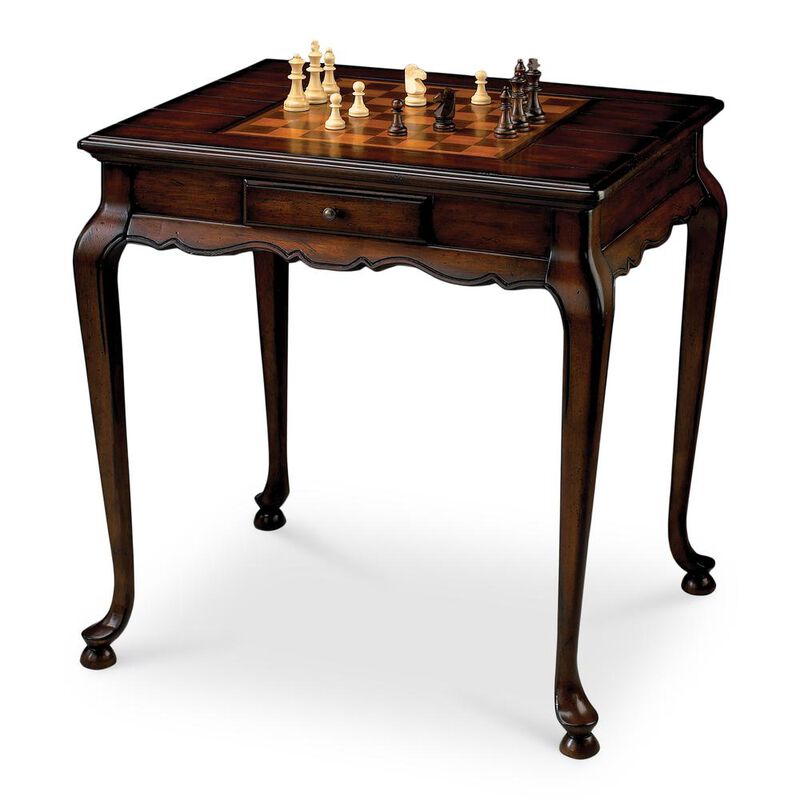 Butler Specialty Bannockburn Game Table, Dark Brown image number 0