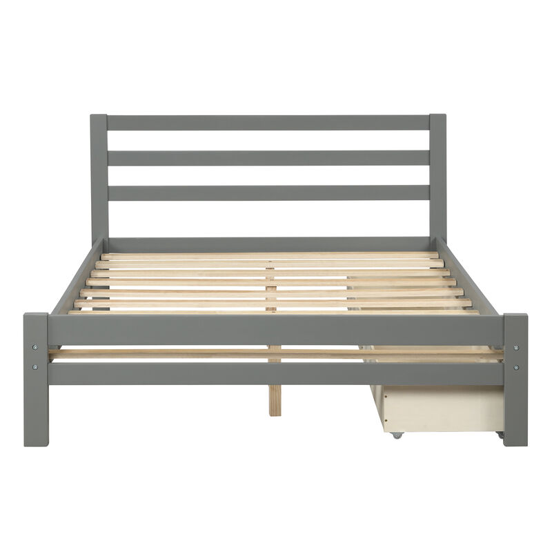 Merax Wood platform bed