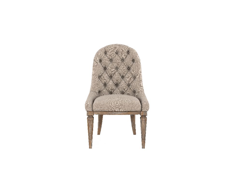 Architrave Upholstered Side Chair