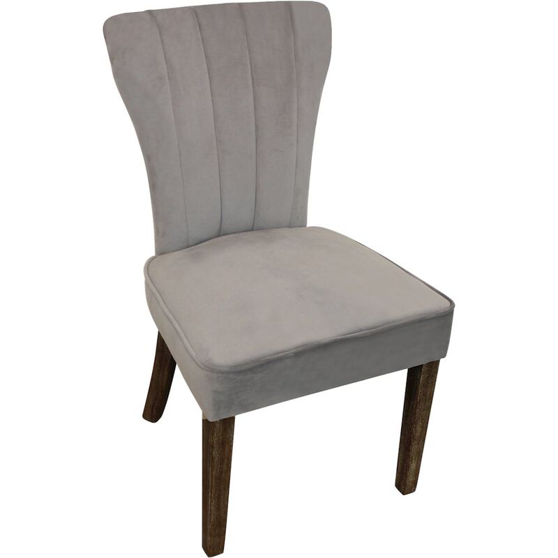 Logan 82 Dining Table, with 8 Cleo Mink Dining Chairs