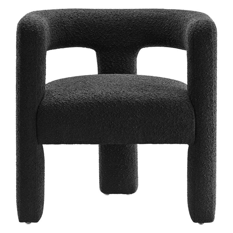 Kayla Boucle Upholstered Armchair image number 5