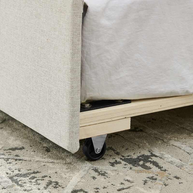 Cospeb Tufted Upholstered Daybed image number 5