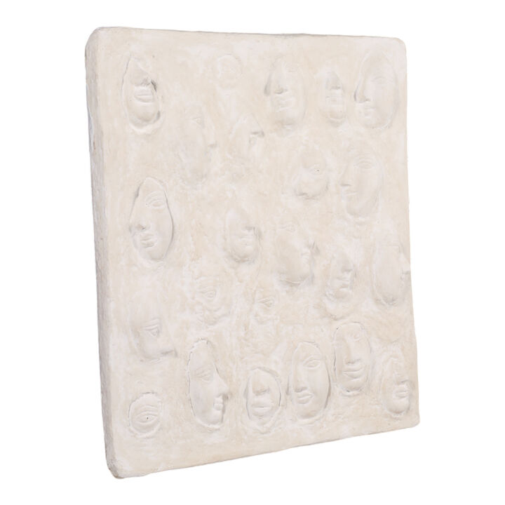 Faces Paper Mache Wall Art