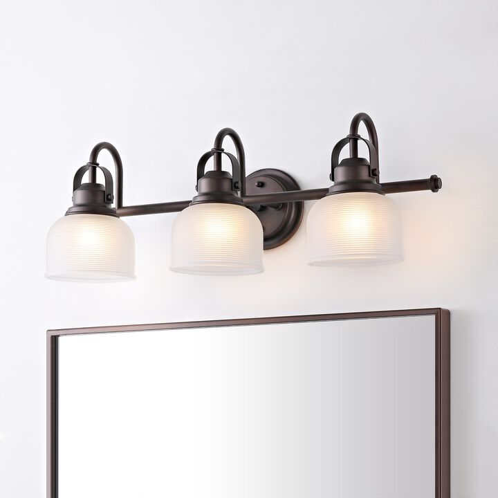 Virginia Metal/Glass LED Vanity Light