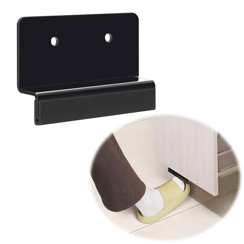 Cathyeen Cabinet Foot Pull, Foot Pull for Trash Cabinet Drawer, Touchless Hands-Free Foot Handles Door Opener Tool for Pull Out