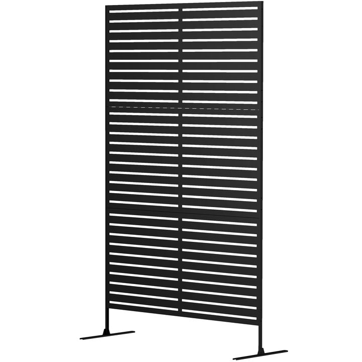 Hivvago Outdoor Privacy Fence Panel with Climbing Trellis