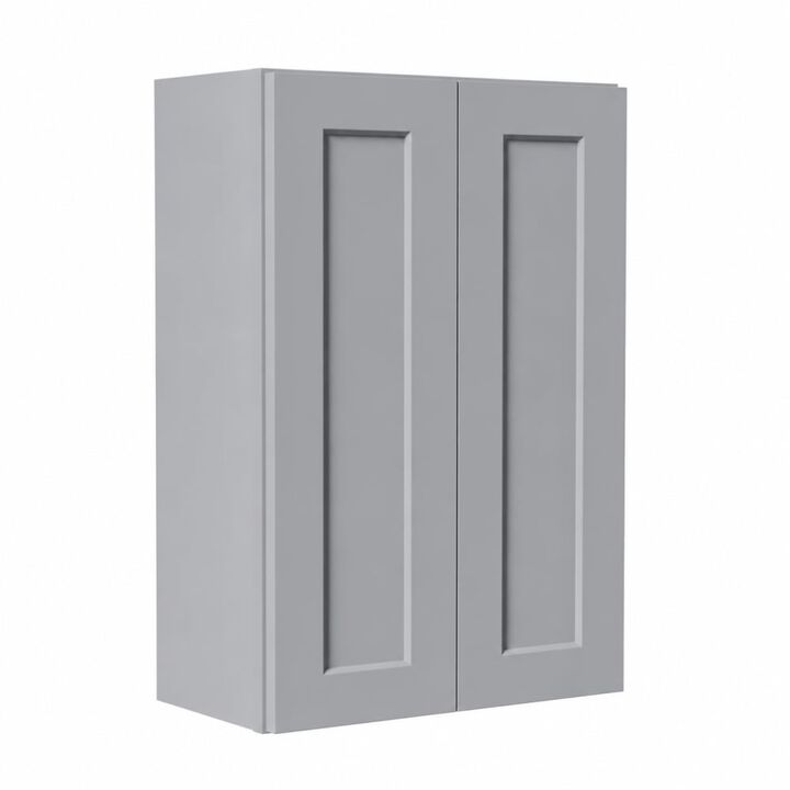 ELEMENT ACE Solid Wood Wall Cabinet, Adjustable Shelves,  Door Storage for Kitchen, Bathroom, Laundry, Garage