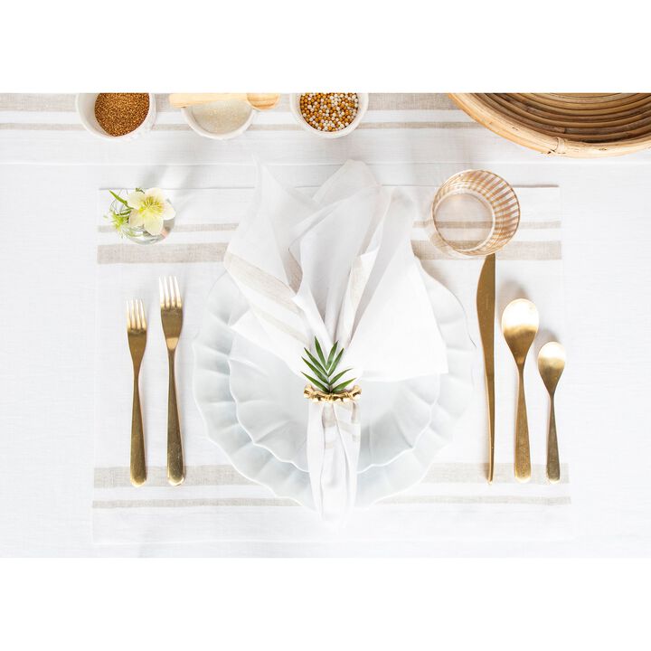 Linen Placemats - French Stripe