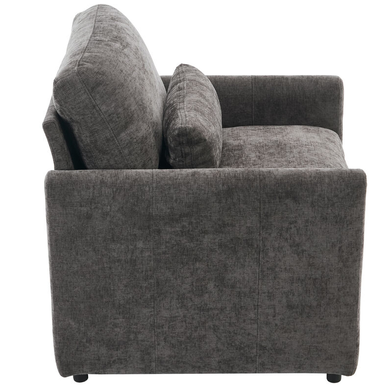 Merax Upholstered Armchair Single Sofa Chair