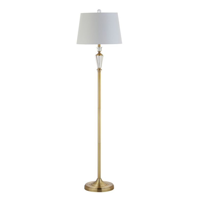 Harper Crystal / Metal LED Floor Lamp