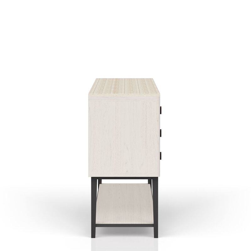 Bernards Elements Server Metal Base In Vanilla Finish image number 2