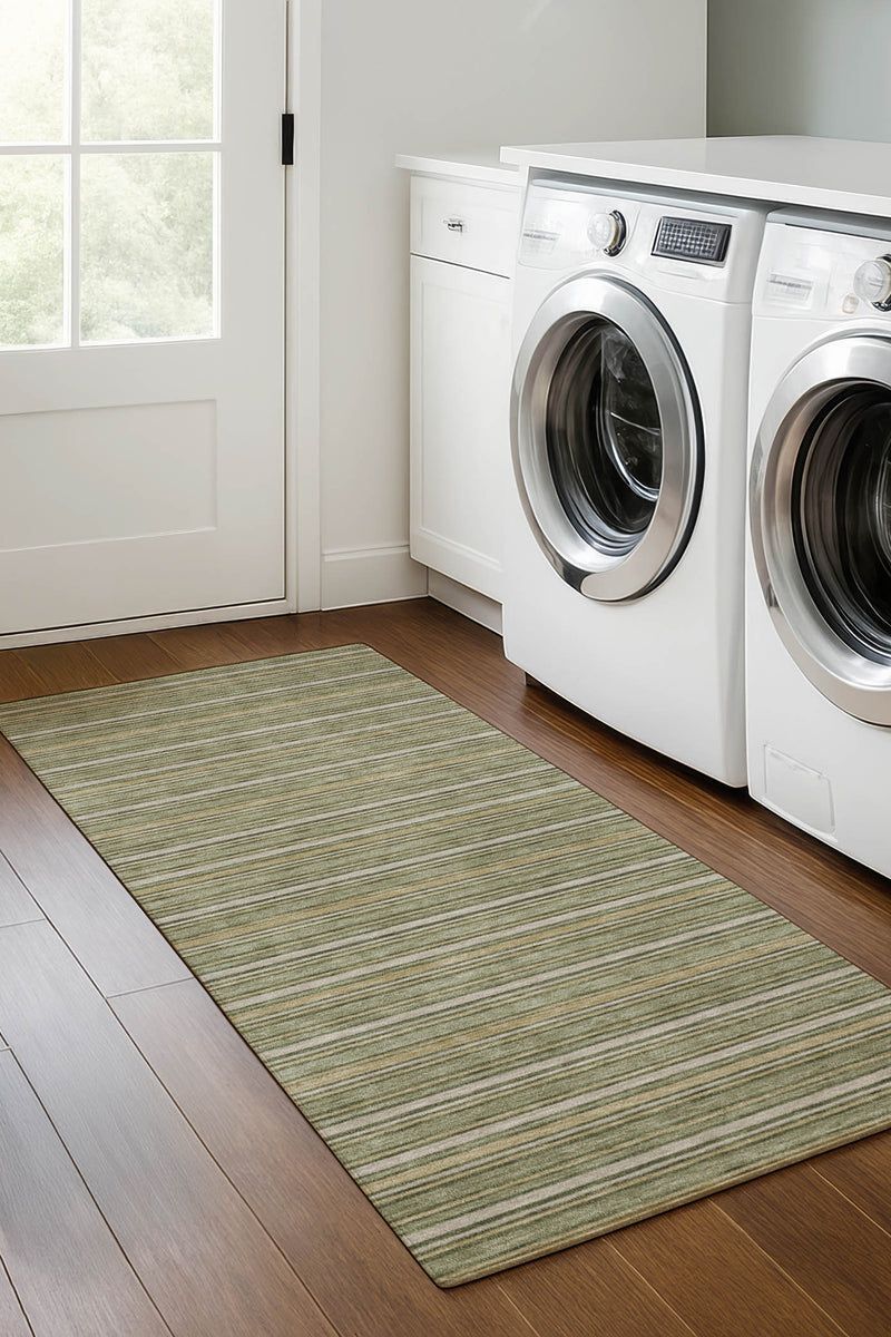 Soft Essentials SE2 Olive 9' x 12' Rug image number 4