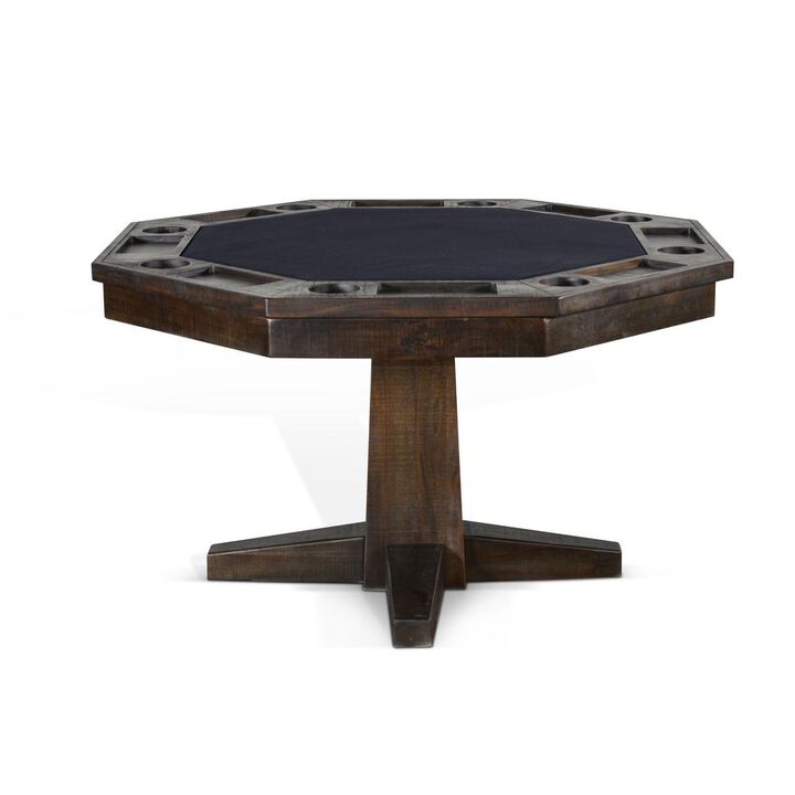Sunny Designs Reversible Game and Dining Poker Table