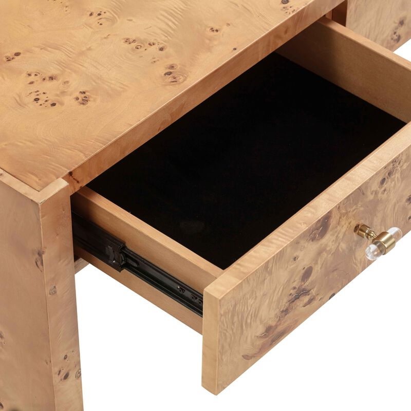 Brandyss Burl Console Table