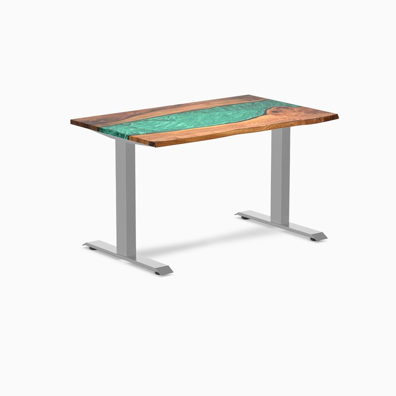 Desky Resin Hardwood Office Desk image number 0