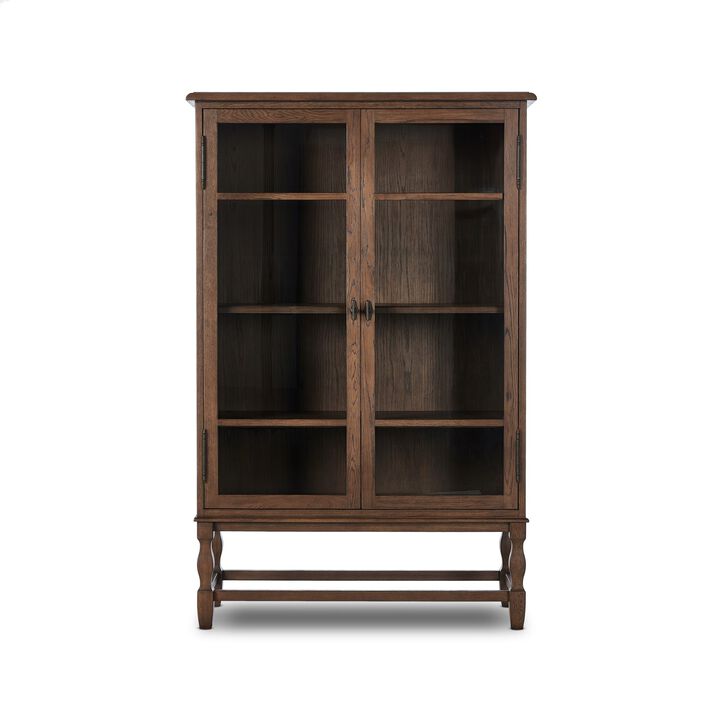 Finley Fawn Oak Cabinet