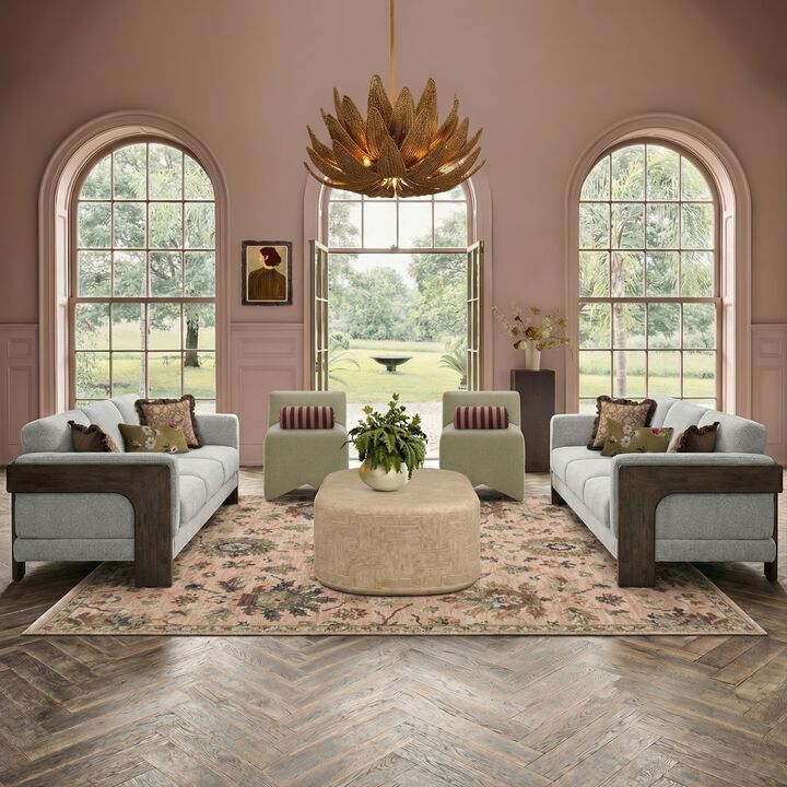 Elyn Cream Boucle Sofa