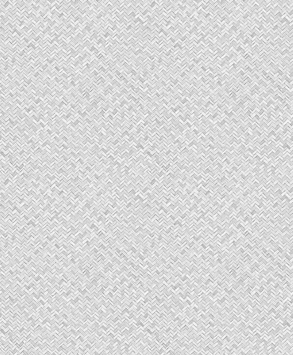 Flora Herringbone Weave Silver Grey Wallpaper 47480