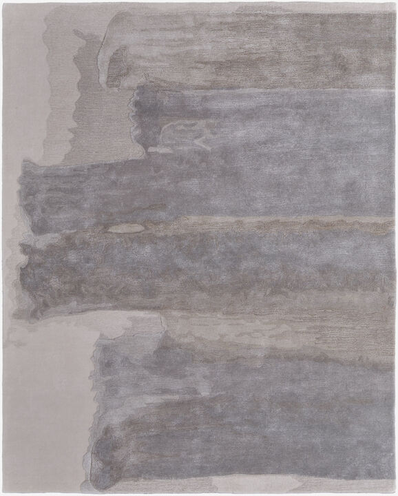 HomeRoots Abstract Hand Tufted Area Rug