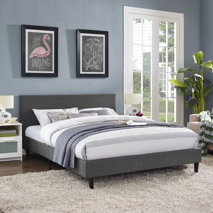 Modway - Anya Queen Fabric Bed