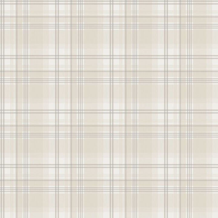 Kitchen Recipes Check Plaid Beige Wallpaper G12271