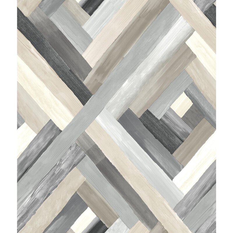 Wynwood Geometric Grey Wallpaper image number 0