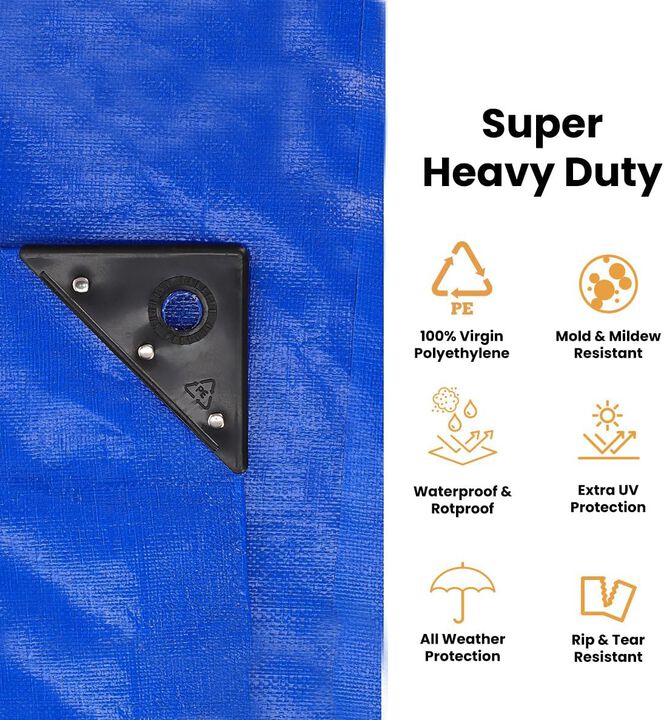 8 oz. Poly Tarp