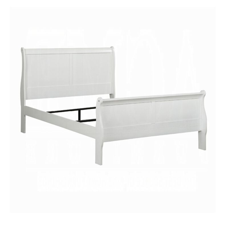2pc King Bedroom Set, White, Nightstand image number 2