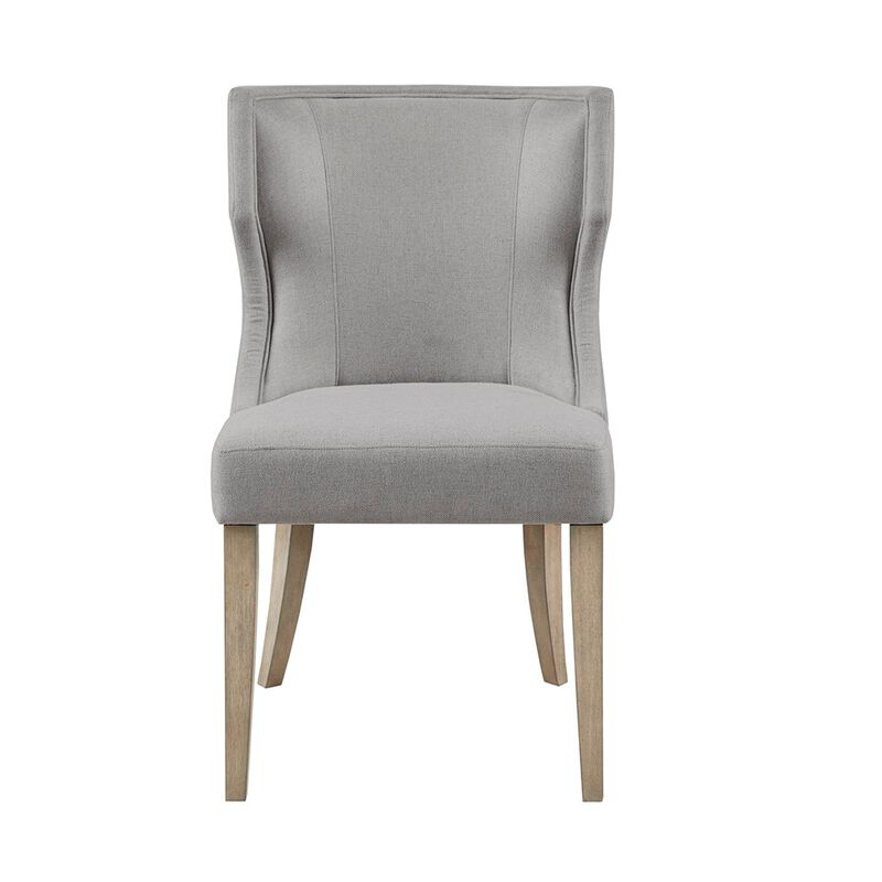 Gracie Mills Allie Upholstered Contemporary Wingback Dining Chair
