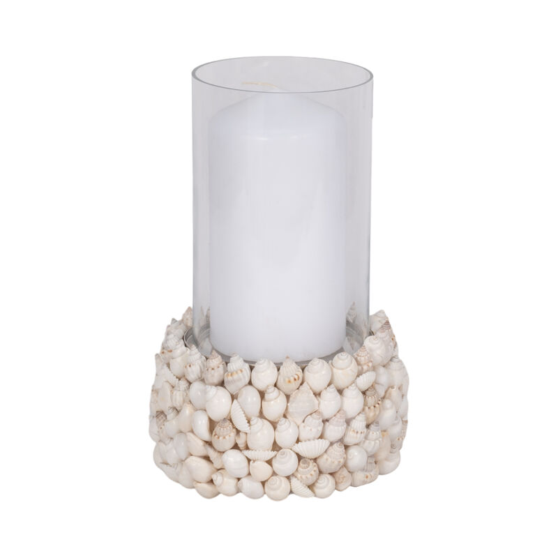 Shell 9" Hurricane, White image number 1