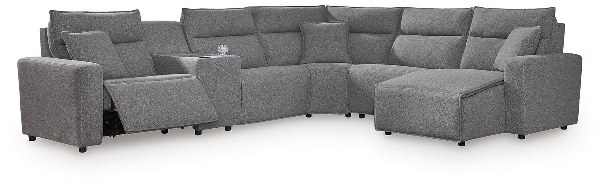 ModMax II 6-Piece Power Reclining Sectional with Chaise and Console