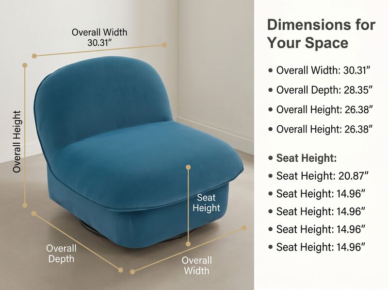 Gogont Swivel Accent Chair image number 9