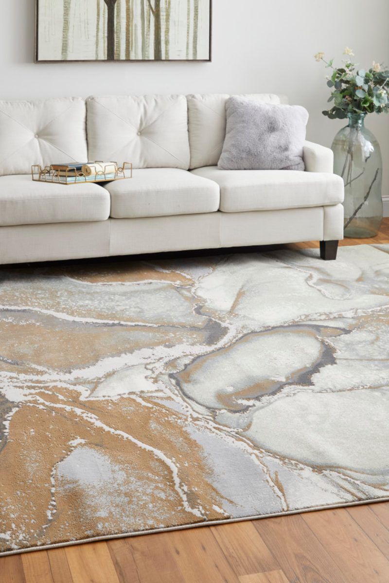 Clio 39K5F Tan/Multi 7'9" x 10' Rug image number 1