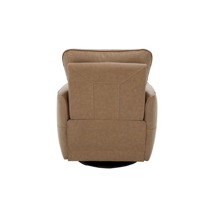 Barcalounger Maple Power Swivel Glider Recliner