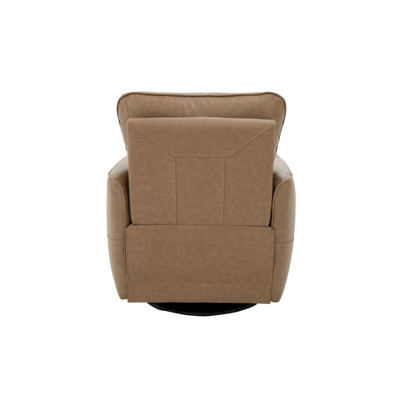 Barcalounger Maple Power Swivel Glider Recliner