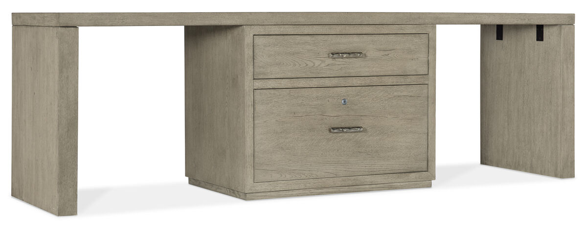 Linville Falls 96" Desk with Centered Lateral File