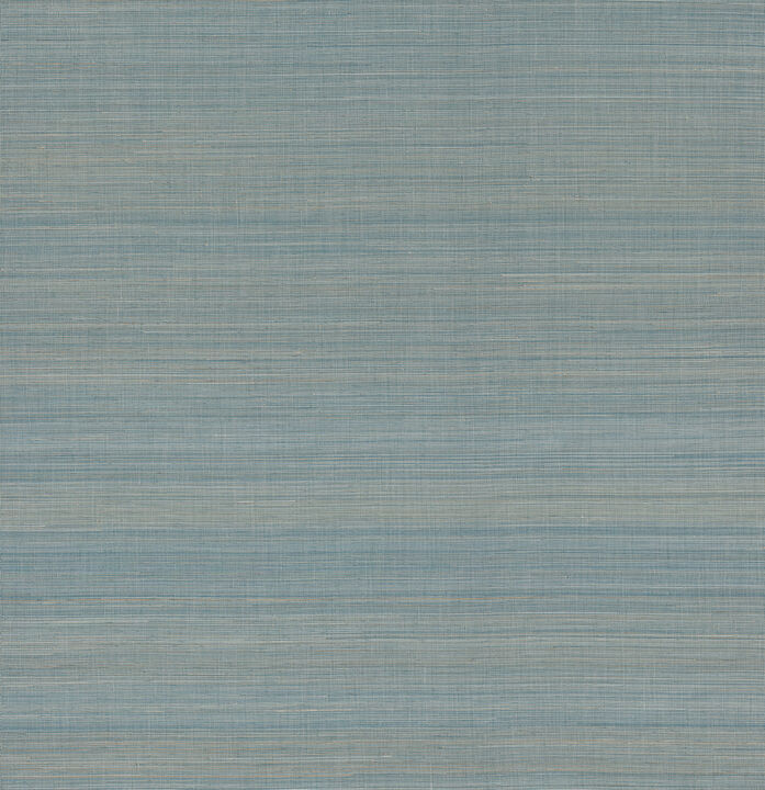 Mai Turquoise Abaca Grasscloth Wallpaper (Set of 2)