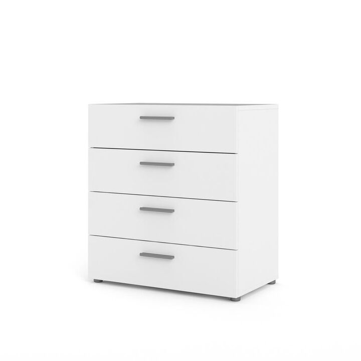 Tvilum Austin 4 Drawer Chest - White