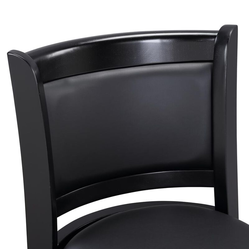 Boraam Augusta Swivel Counter Stool - Black