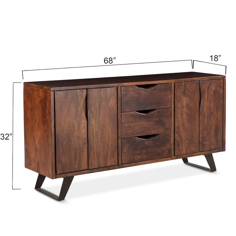Nottingham Solid Wood Sideboard image number 3
