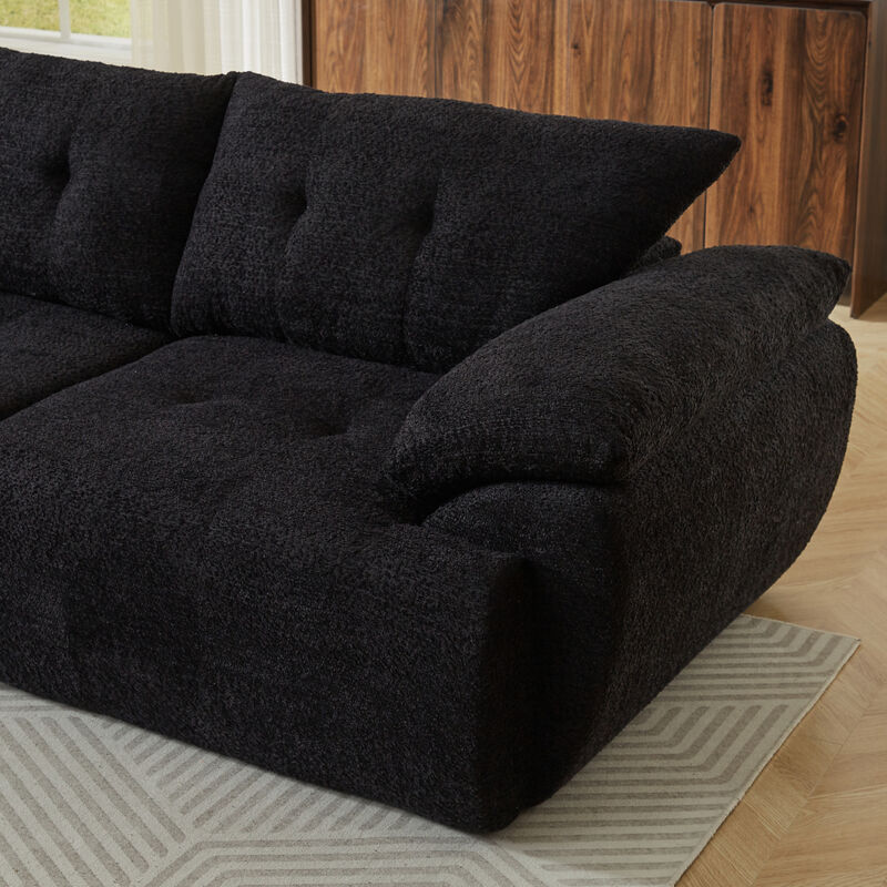 Papkog Chenille Modular Sectional Sofa image number 7