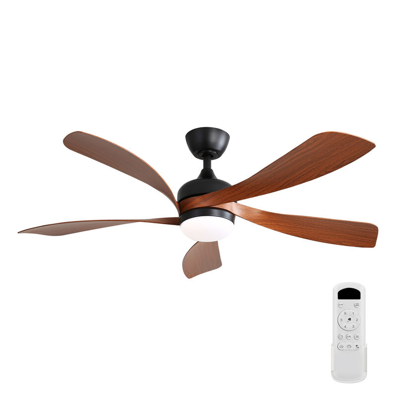 ELEMENT ACE Indoor Ceiling Fan with LED Light and Remote Control Featuring Dimmable Lighting image number 0